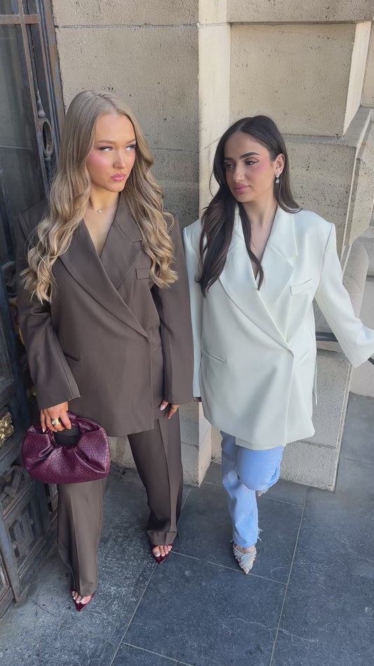 BLAZER LEYLA ECRU